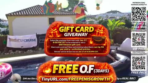 Snapshot of hannahjames710 chatting on January 2026 03:50:01 PM Hannah James online show from January 2026 03:50:01 PM