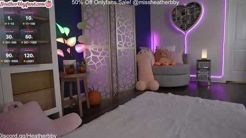 Heather online show from November 2025 11:09:01 PM