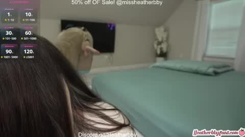 Heather online show from April 2026 10:59:01 PM