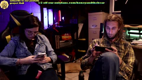 Honey and Bear online show from January 2025 03:07:02 AM