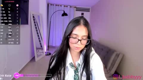 Snapshot of i_babbyyy chatting on October 2025 01:38:01 AM Helloouu im Abigail call me Abi MY NEW SHEDULE IS 1030PM online show from October 2025 01:38:01 AM