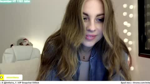 ImKeira online show from December 2024 07:33:01 PM