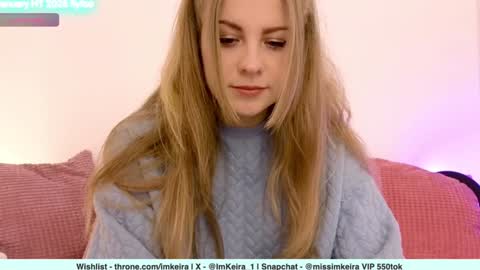 ImKeira online show from January 2025 07:28:02 PM