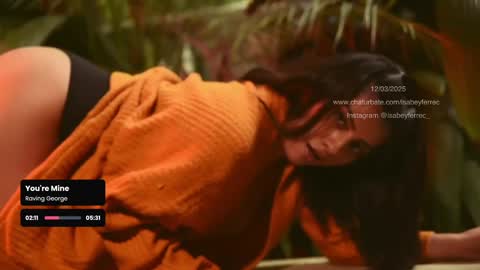 Snapshot of isabeyferrec chatting on March 2025 09:45:02 PM ISABEY online show from March 2025 09:45:02 PM