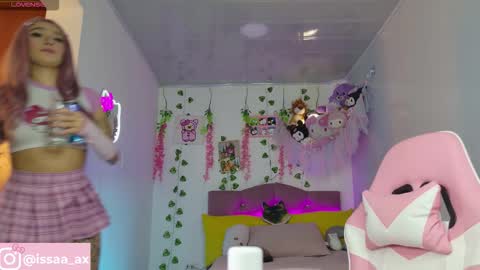 Snapshot of issa_garcia chatting on October 2025 12:02:02 AM I S S A B E L A Igissaa ax Xlittleissa online show from October 2025 12:02:02 AM