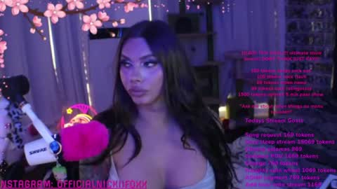 Snapshot of itsnickibabyy chatting on June 2026 11:31:02 PM Nicki Foxx online show from June 2026 11:31:02 PM