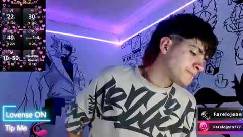 Snapshot of jeanfarelo chatting on January 2026 09:47:01 AM Jean online show from January 2026 09:47:01 AM