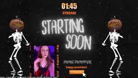 Snapshot of junejuniper chatting on October 2025 11:24:02 PM June Juniper online show from October 2025 11:24:02 PM