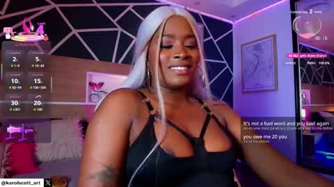 Snapshot of karol_scott1 chatting on September 2025 01:40:01 AM KAROL SCOTT online show from September 2025 01:40:01 AM
