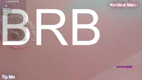 Snapshot of karoline_marin chatting on January 2025 12:48:02 AM Karoline online show from January 2025 12:48:02 AM