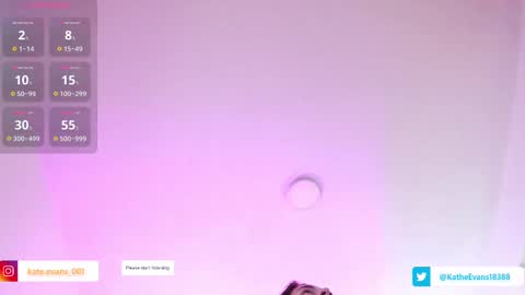 Snapshot of kate_evans1 chatting on March 2025 12:59:02 PM Kate Evans online show from March 2025 12:59:02 PM