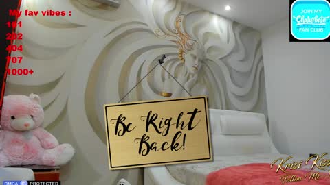 Snapshot of krisi_kiss chatting on January 2025 07:14:01 AM KrisiFollow me  Thumb UP  online show from January 2025 07:14:01 AM