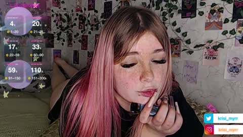 Snapshot of krisi_myrr chatting on December 2024 09:43:02 PM Kristina3 online show from December 2024 09:43:02 PM