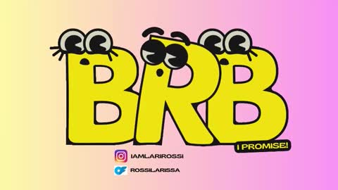 Snapshot of larirossi chatting on February 2026 07:29:01 PM Rossi angel online show from February 2026 07:29:01 PM