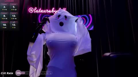 Snapshot of latexrubydoll chatting on October 2025 09:10:01 AM Latex Ruby online show from October 2025 09:10:01 AM