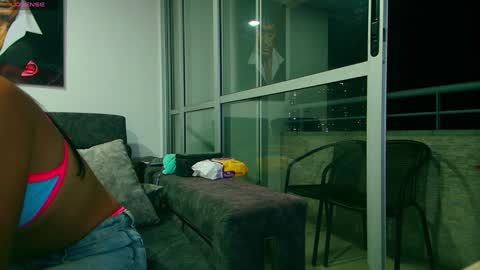 Snapshot of latin_couple77 chatting on January 2025 02:25:01 AM Sara y Andy online show from January 2025 02:25:01 AM