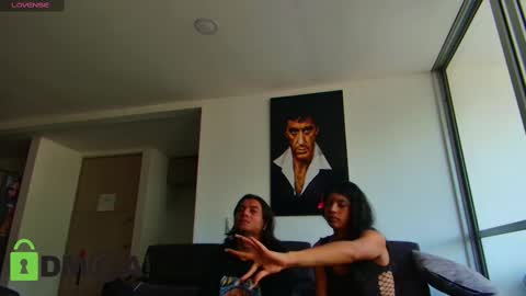 Snapshot of latin_couple77 chatting on February 2025 03:32:01 PM Sara y Andy online show from February 2025 03:32:01 PM