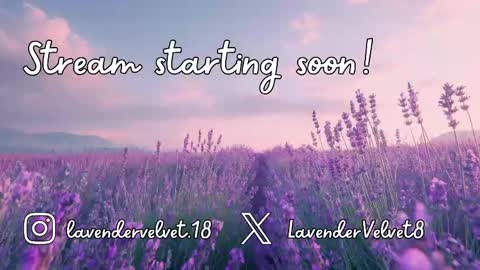 Lavender online show from April 2026 02:15:02 PM