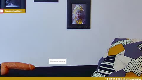 Lenaandwilliam online show from February 2025 07:02:01 PM