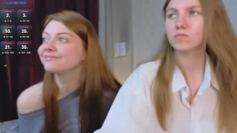 Snapshot of lisanelsona chatting on March 2025 12:04:02 PM Hello our names are Kate and Alice this is our first day here. online show from March 2025 12:04:02 PM