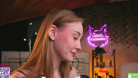 Snapshot of lissa_meooow chatting on November 2025 05:45:02 AM your Liza again. Next stream Dec. 1 at 2 or 3 GMT online show from November 2025 05:45:02 AM