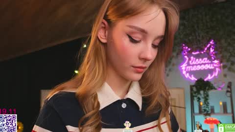 Snapshot of lissa_meooow chatting on November 2025 05:51:02 AM your Liza again. Next stream Dec. 1 at 2 or 3 GMT online show from November 2025 05:51:02 AM