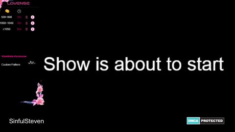 SinfulSteven online show from December 2024 09:44:01 AM