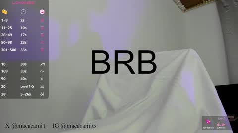 Snapshot of macacami1 chatting on January 2025 11:49:02 PM cami online show from January 2025 11:49:02 PM