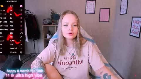 Snapshot of marcelinepeach chatting on March 2025 01:14:01 PM Sara online show from March 2025 01:14:01 PM