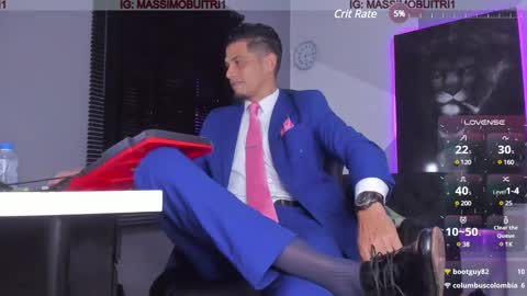 I am Massimo online show from January 2025 12:38:01 AM