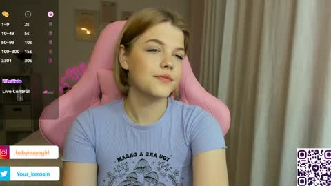 Snapshot of maya_blonde18 chatting on December 2024 03:15:01 AM Maya online show from December 2024 03:15:01 AM
