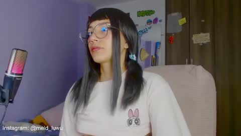 Snapshot of mel_dahlia chatting on May 2026 11:14:02 PM Melissa - - Please help me to reach 100 thumbs up online show from May 2026 11:14:02 PM