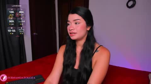 Snapshot of merlia_model chatting on October 2025 01:39:01 AM instagram fernandatoloza01  online show from October 2025 01:39:01 AM