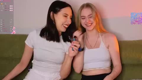 MilaBlack and  StacyBlonde Today unboxing Lovens OMG online show from June 2026 08:03:01 PM