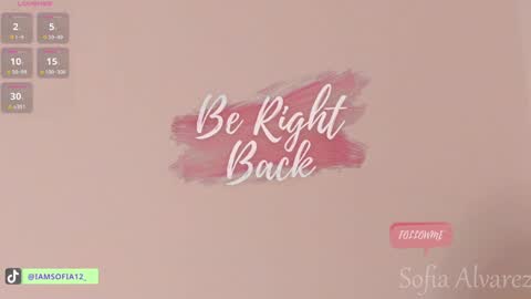 Sofia Alvarez online show from January 2025 12:37:01 PM