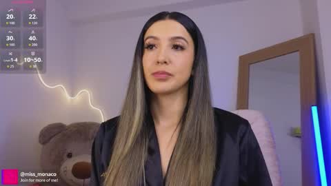 Snapshot of missmonaco chatting on June 2026 02:28:02 AM Emma Rivera online show from June 2026 02:28:02 AM