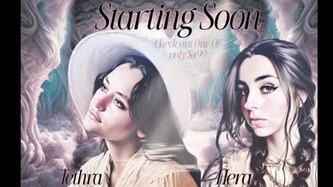 Hera  Tethra Bathtub stream  20k followers  Ask about our custom videos3 online show from February 2025 02:26:01 PM