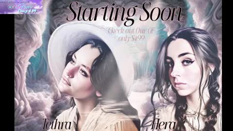 Hera  Tethra Bathtub stream  20k followers  Ask about our custom videos3 online show from February 2025 01:40:02 PM