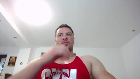 Snapshot of muscleaj69 chatting on June 2026 05:30:02 AM AJ online show from June 2026 05:30:02 AM