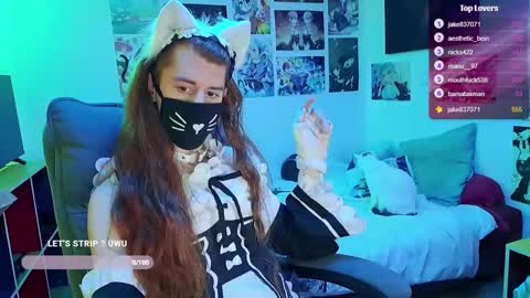 Snapshot of neko_nyaaa chatting on February 2026 04:11:02 PM Neko online show from February 2026 04:11:02 PM