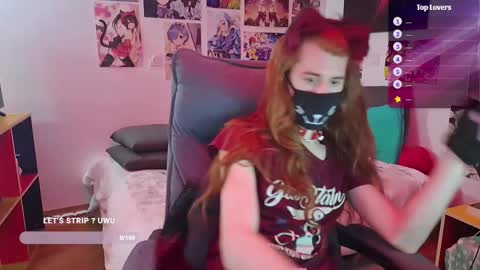 Snapshot of neko_nyaaa chatting on February 2026 07:32:02 PM Neko online show from February 2026 07:32:02 PM