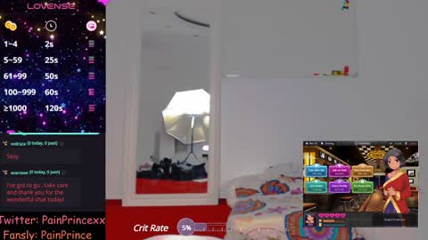 Pain Prince online show from December 2024 09:56:01 PM