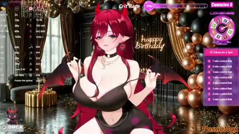 Snapshot of passionyx chatting on June 2026 02:40:02 AM Succubus Nyx online show from June 2026 02:40:02 AM