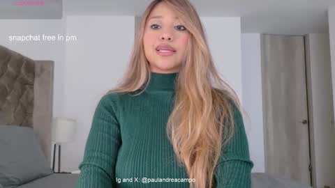 Paula Andrea online show from February 2026 08:12:02 PM