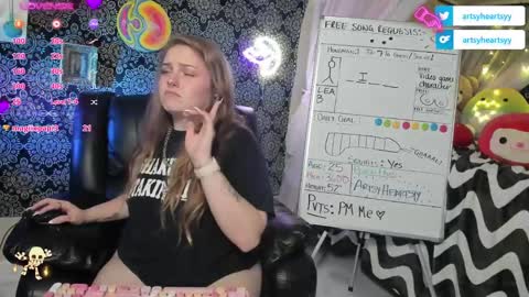 ArtsyHeartsyy online show from December 2024 05:07:02 AM