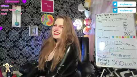 ArtsyHeartsyy online show from December 2024 02:21:02 AM