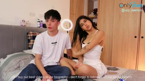 first anal video in bio we are lucy and perceo follow us online show from January 2025 09:55:02 PM