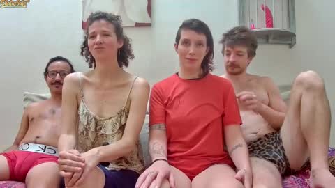 Snapshot of randomshuffle chatting on March 2025 03:18:02 PM MR DJ Randomshuffle friends playing with sexual energy live - OMG we are back online show from March 2025 03:18:02 PM