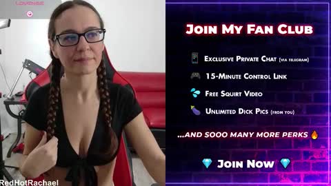 Red Hot Rachael online show from November 2025 04:29:02 PM