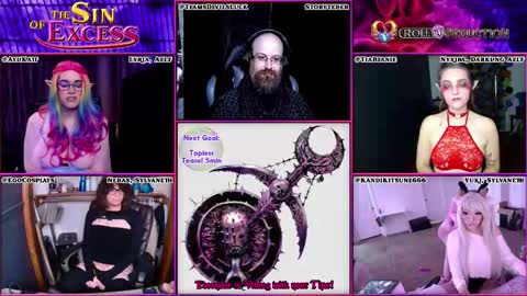 Snapshot of rollseduction chatting on November 2025 12:43:01 AM Roll For Seduction online show from November 2025 12:43:01 AM